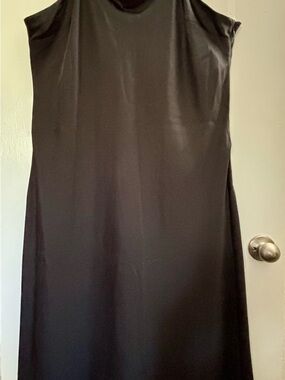 Abercrombie & Fitch Black Maxi Slip Dress